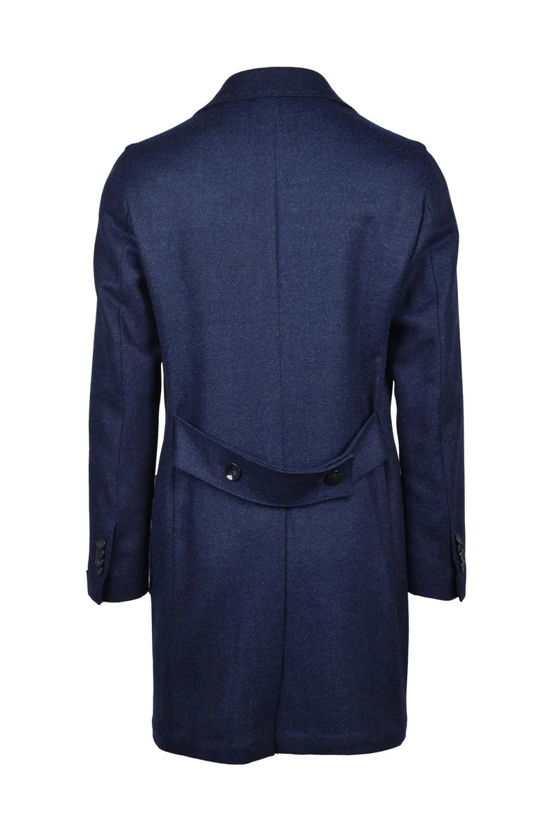 Kb Napoli Cappotto Doppiopetto Lana/Elastan - Colori