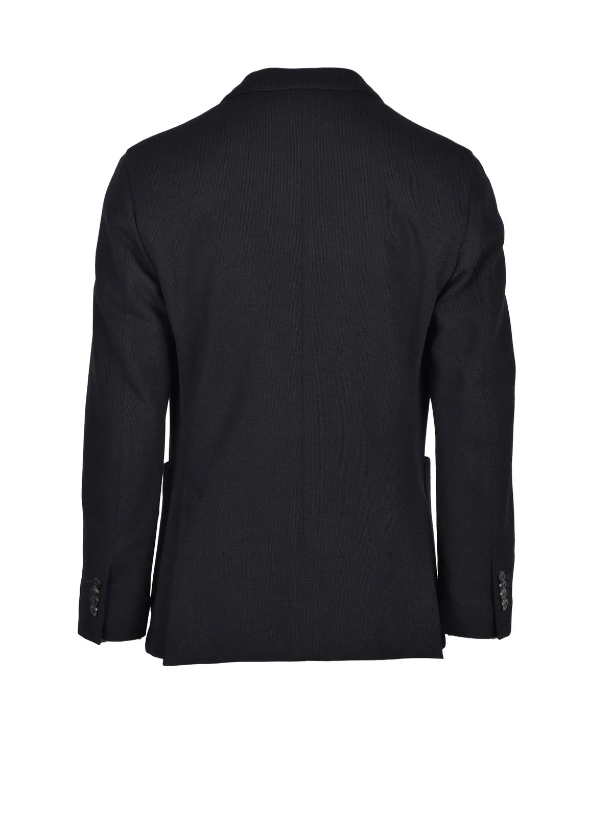 Boglioli Cotton Wool Knit Blazer - Black