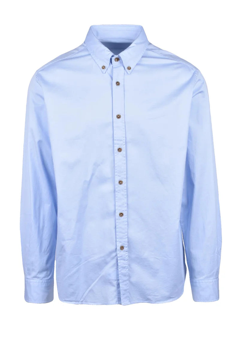 Ingram Camicia Classica - Celeste