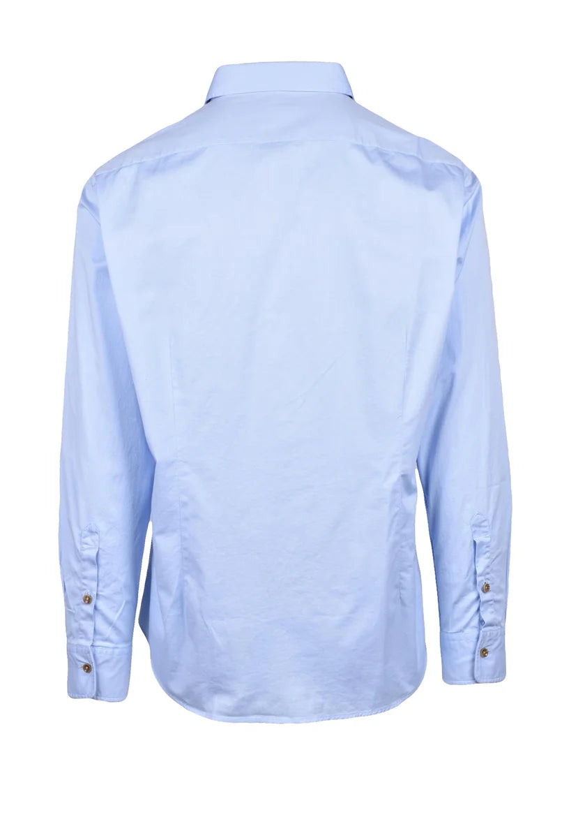 Ingram Camicia Classica - Celeste