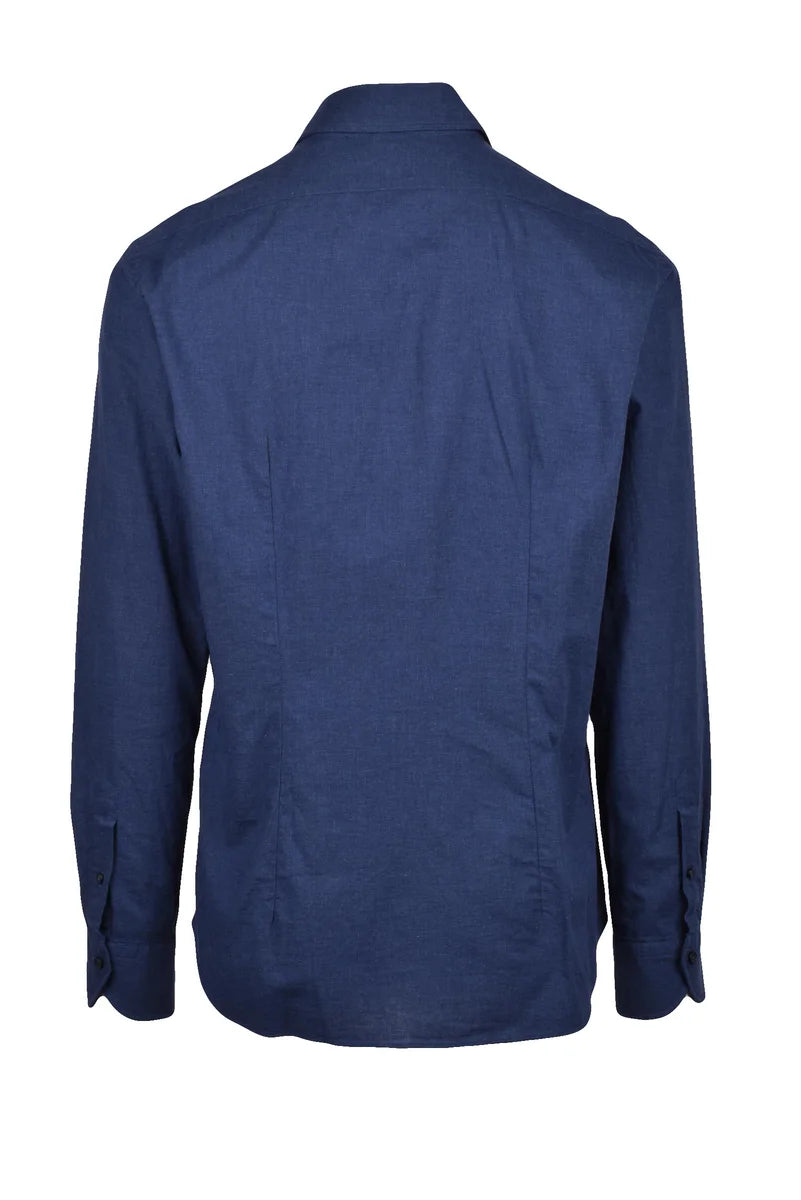 Xacus Camicia Cotone - Blu