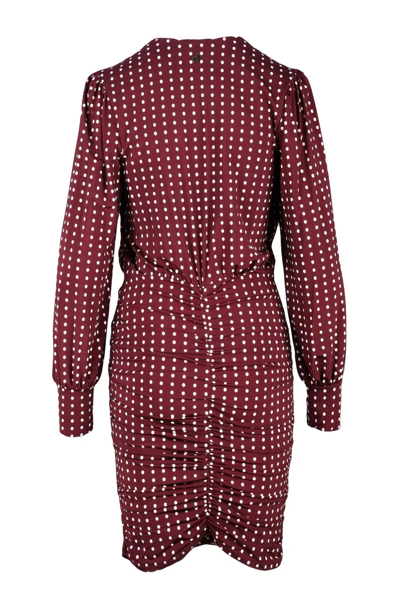 Dixie Abito Longuette Arricciato - Rosso