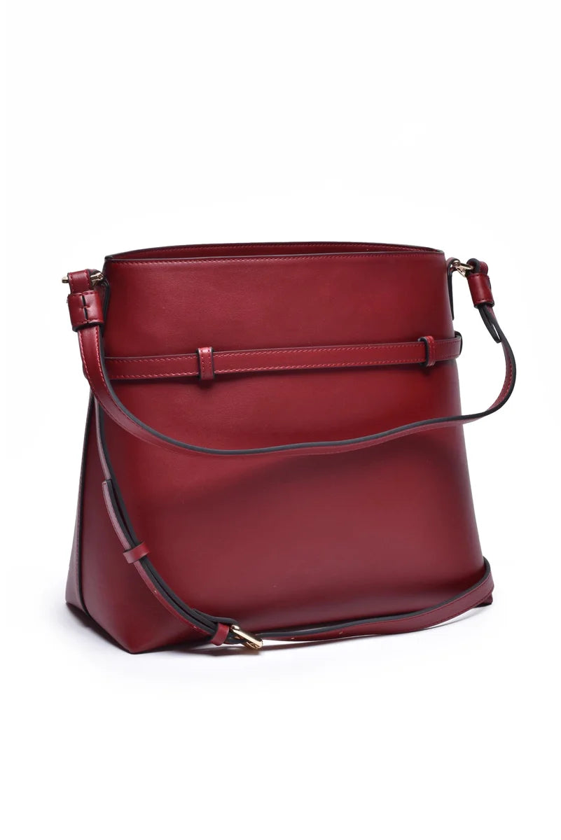 Twinset Borsa Hobo Poliuretanica - Rosso