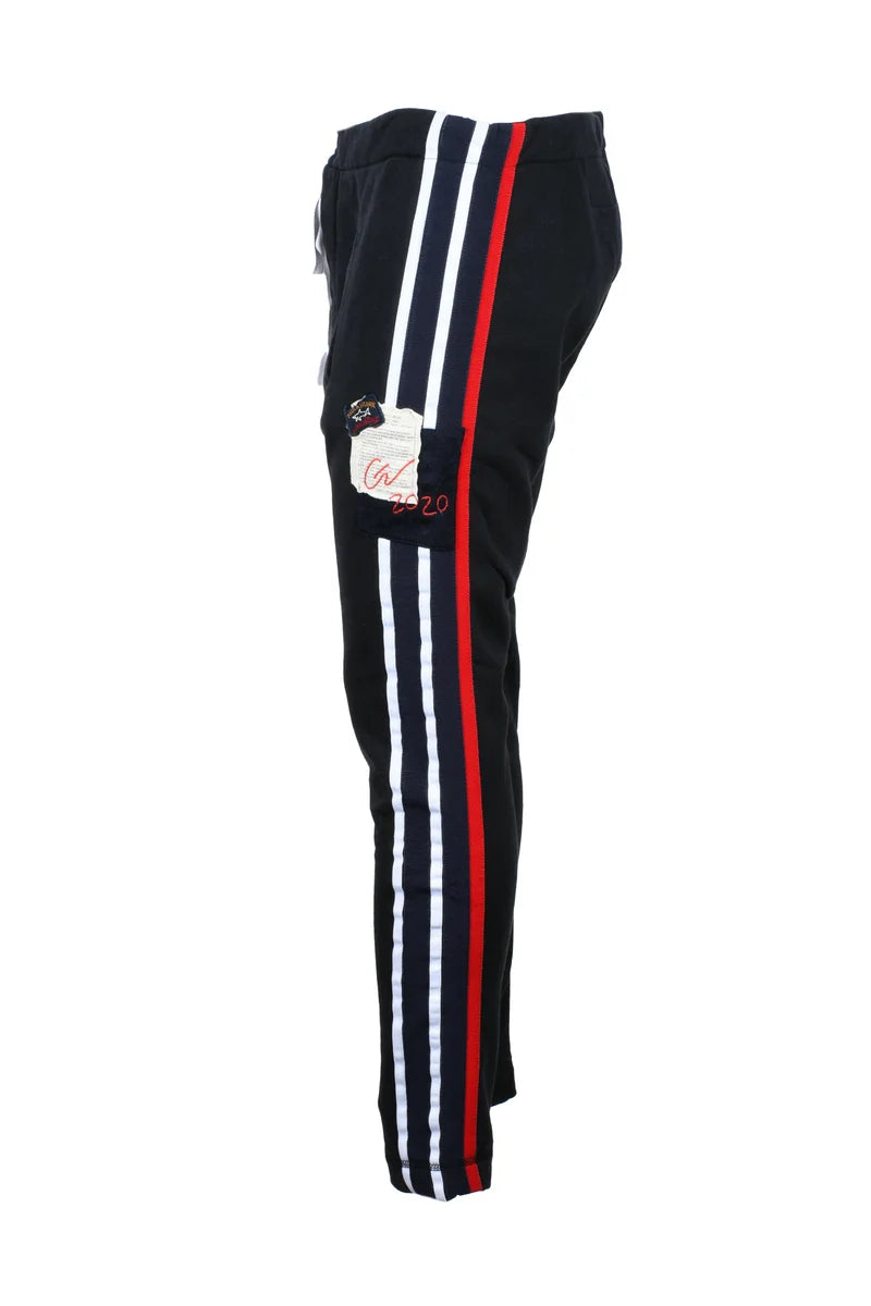 Paul & Shark Cotton Tracksuit Bottoms - Blue