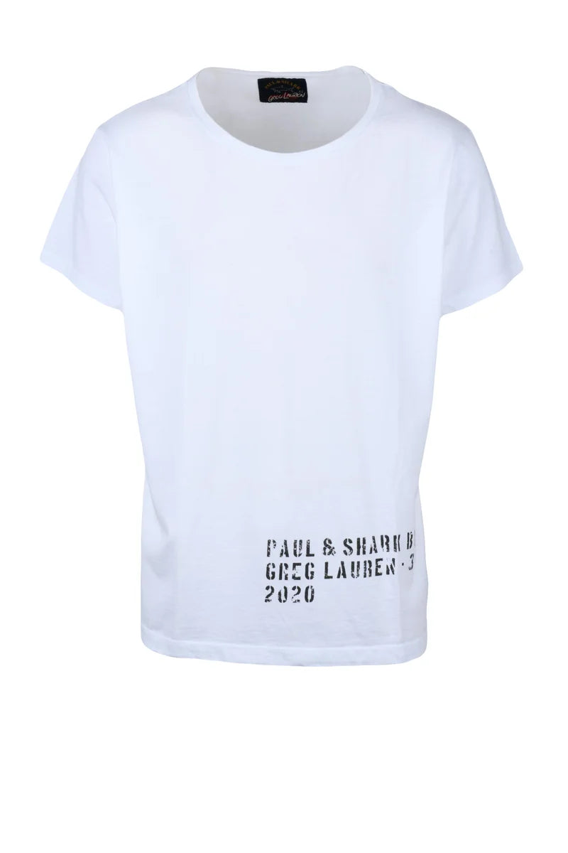 Paul & Shark T-shirt Cotone - Bianco
