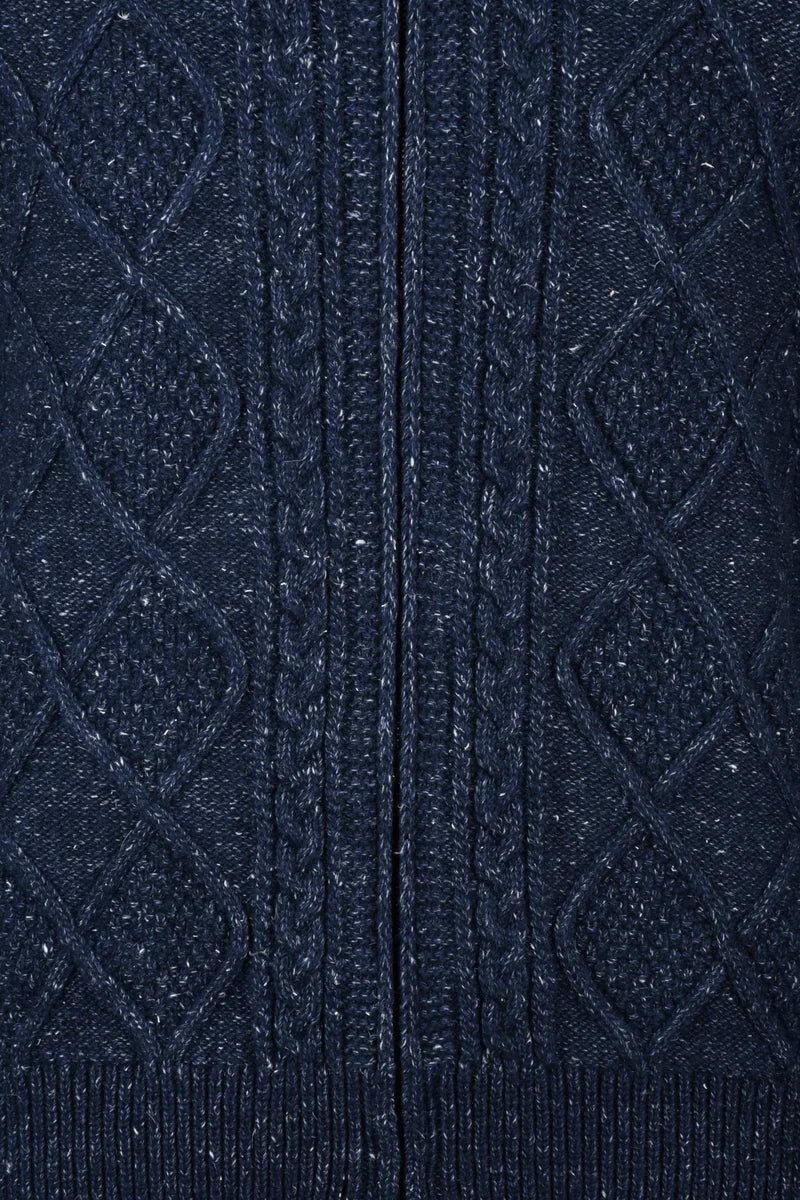 Paul & Shark Cardigan con Zip - Blu