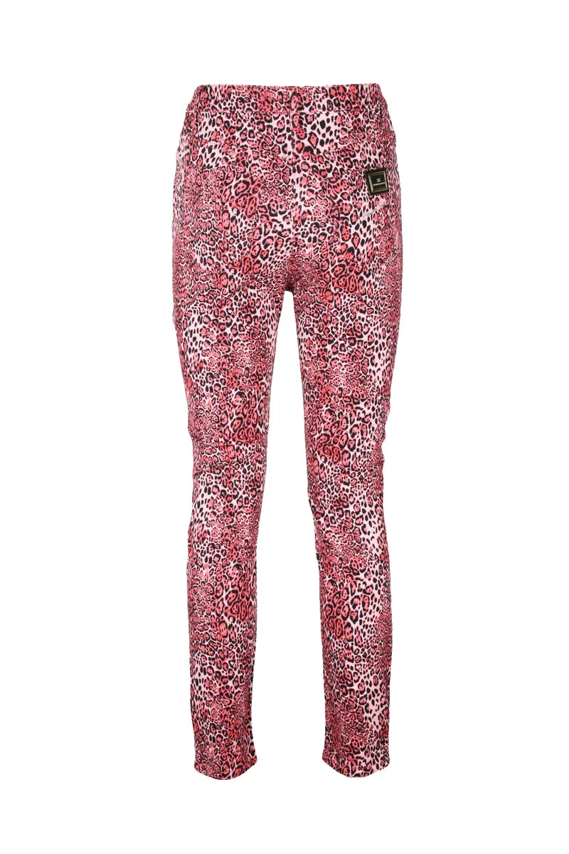 Elisabetta Franchi Pantalone Skinny Vita Alta - Rosa