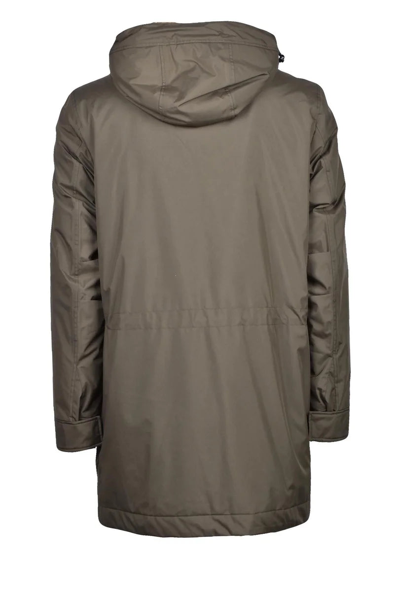 Paul & Shark Giaccone Verde Pelliccia