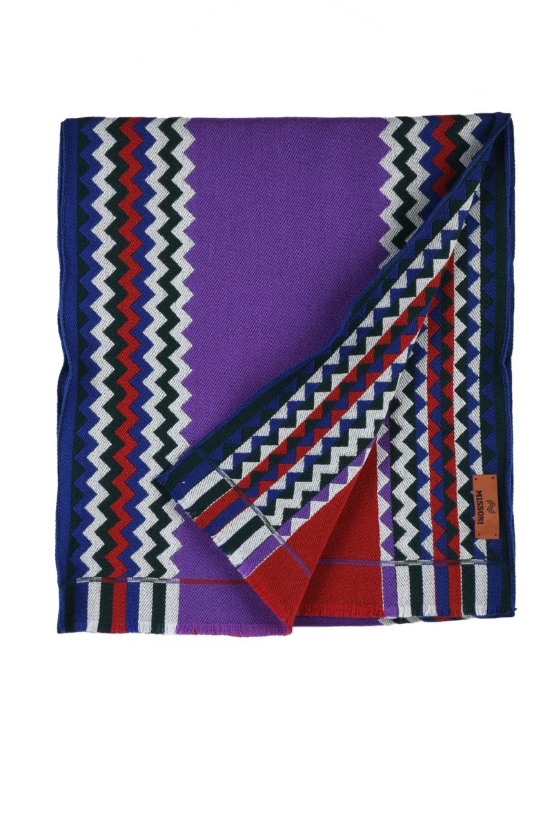 Missoni Scarf - Purple/Green