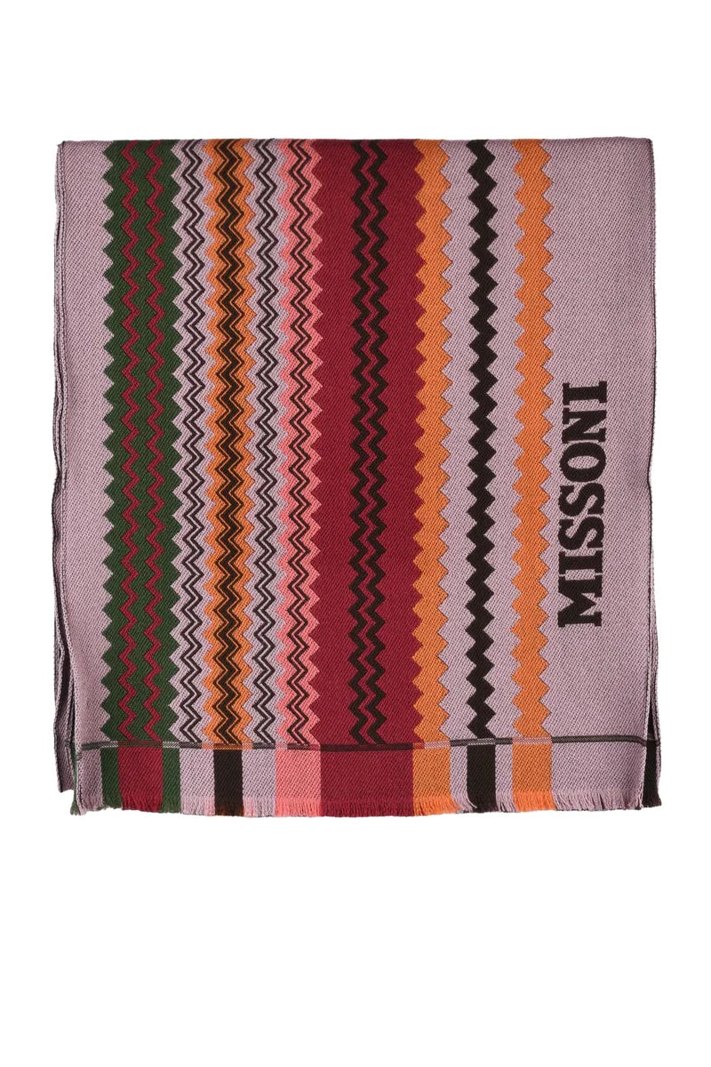 Missoni Wool Scarf - Red