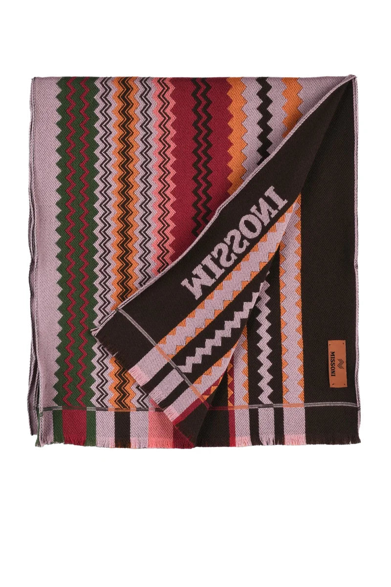 Missoni Wool Scarf - Red