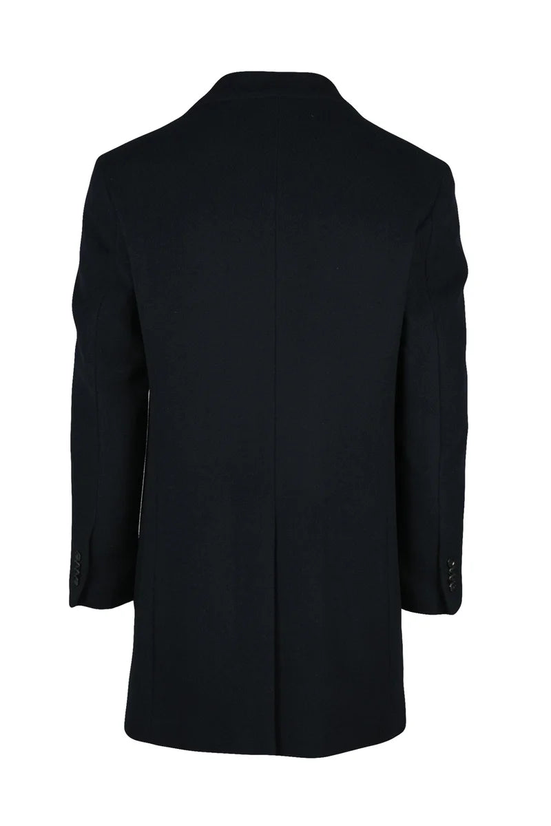 Premier Homme Cappotto Lana Poliestere - Blu
