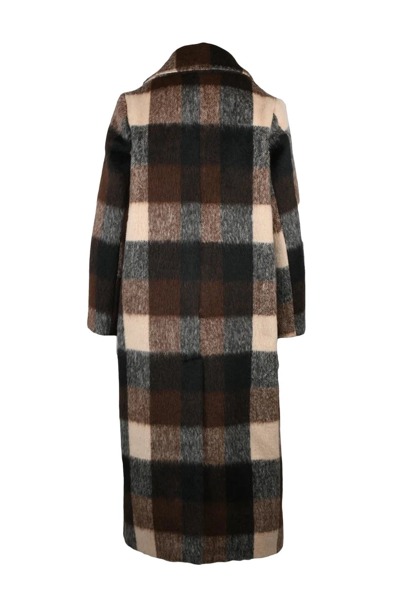 Oliver Horigamy Cappotto Lungo - Marrone/Nero