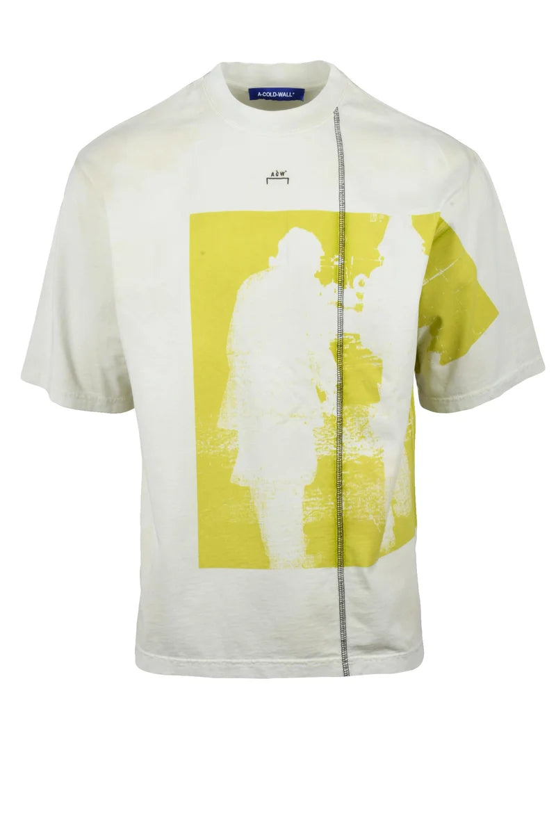 A Cold Wall T-shirt - Beige/Verde