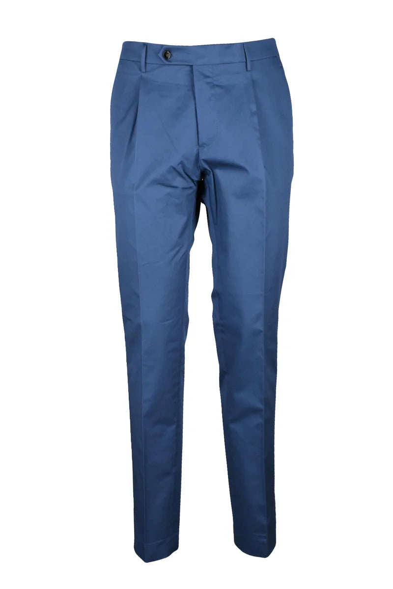 Berwich Pantalone Cotone/Elastan - Blu
