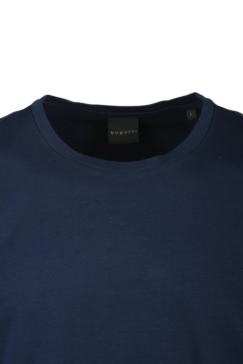 Bugatti T-shirt Cotone - Blu