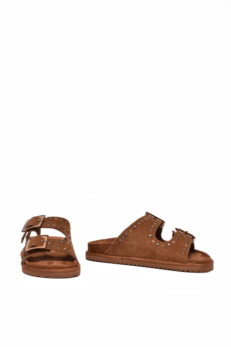 Colors Of California Sandalo Suede - Marrone