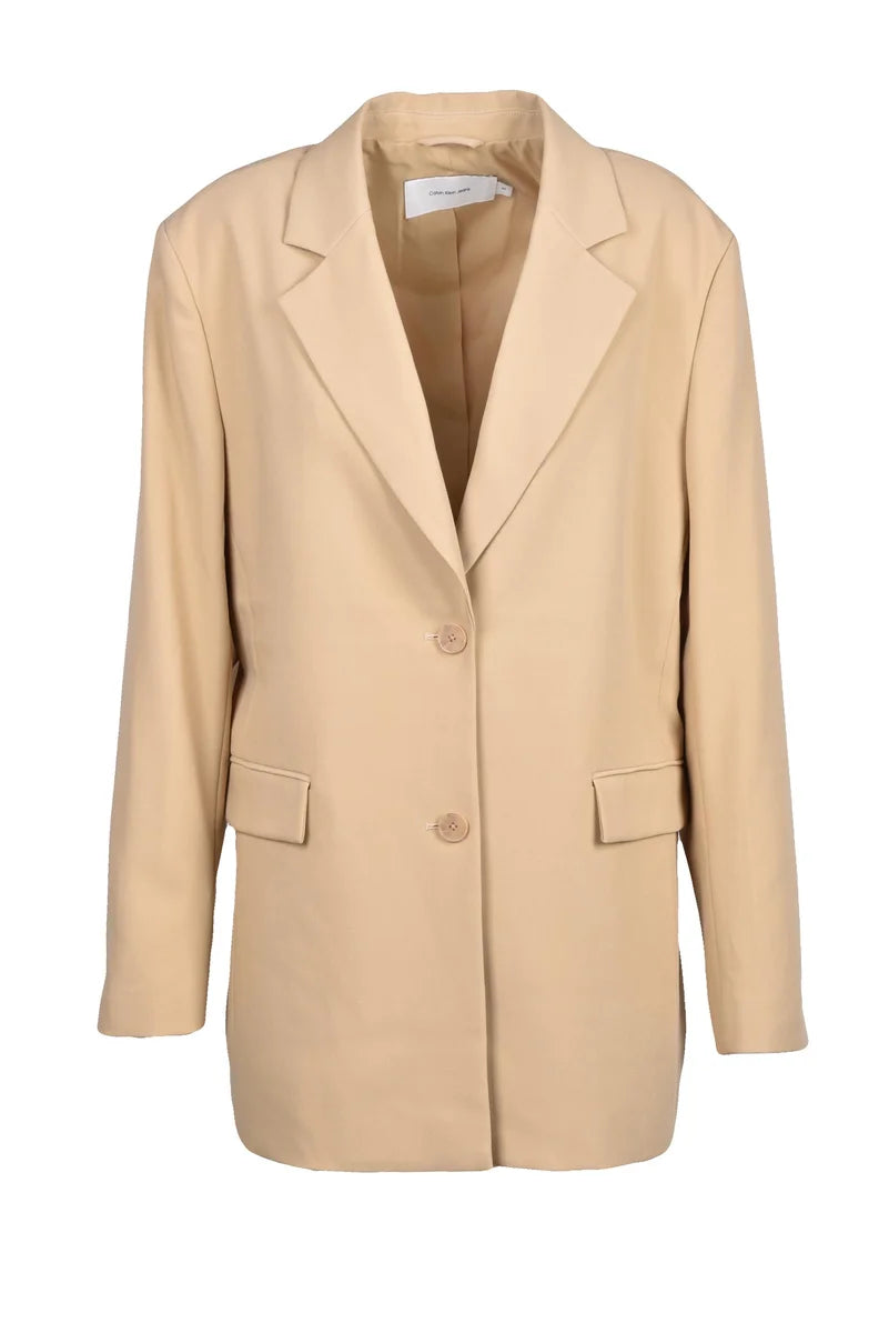 Calvin Klein Jeans Giacca Foderata - Beige