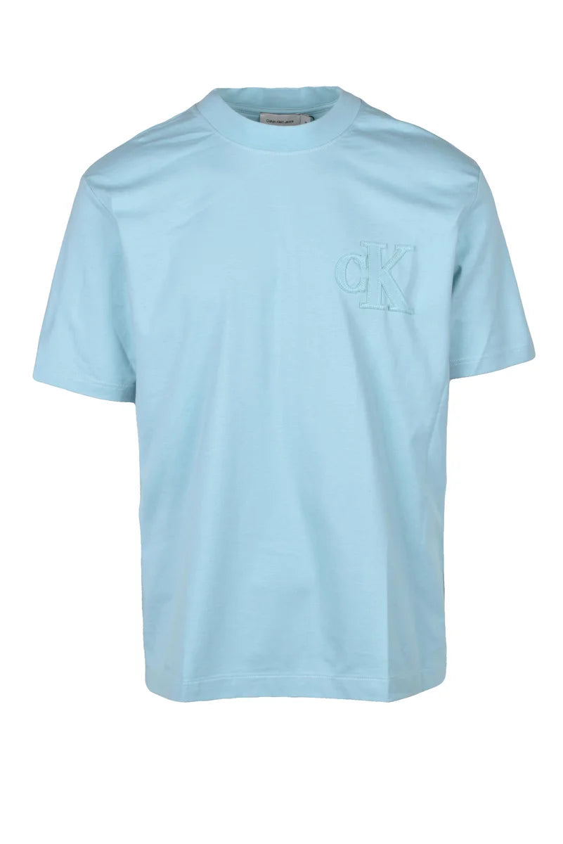Calvin Klein Jeans T-shirt Cotone - Acquamarina