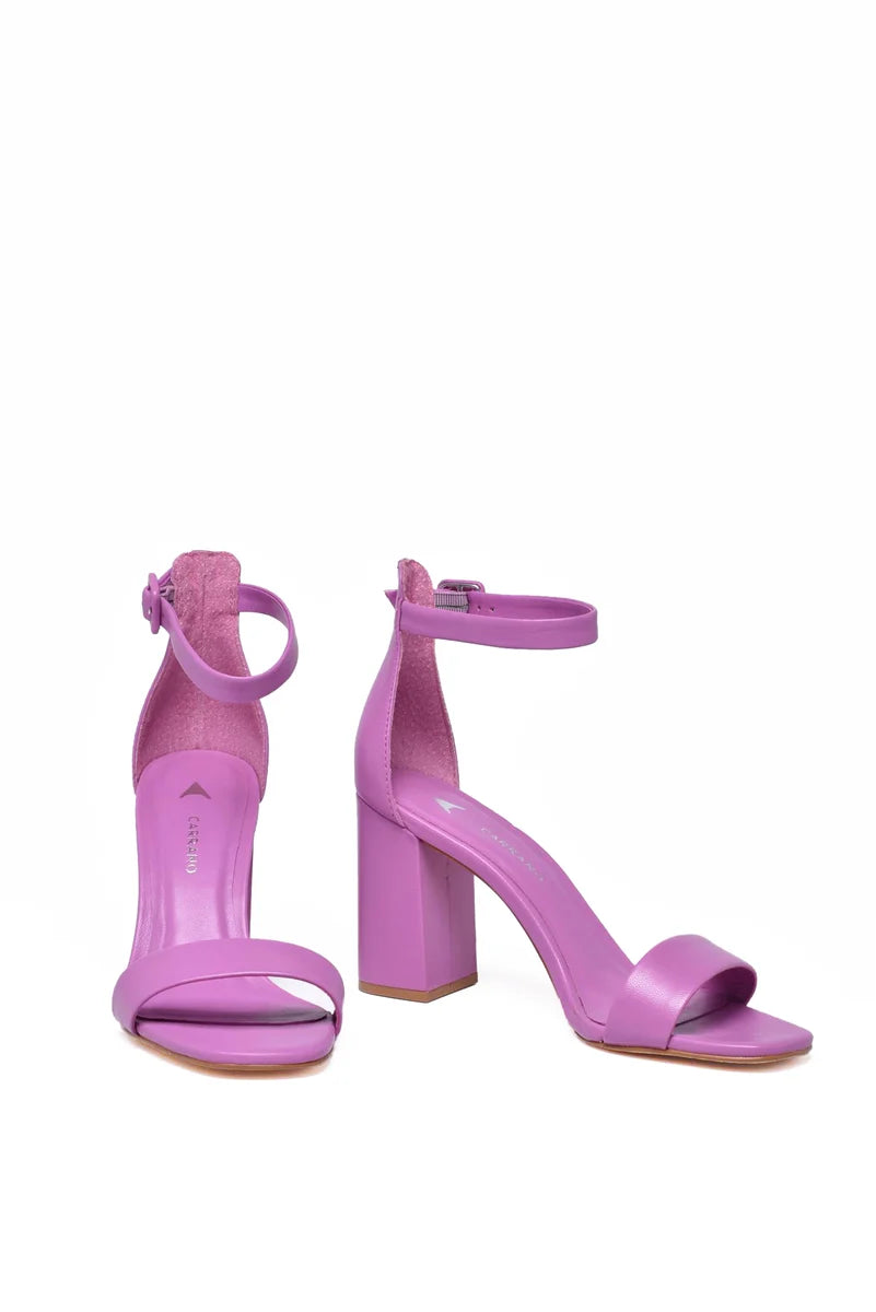 Carrano Sandali Pelle Tacco 8cm - Rosa