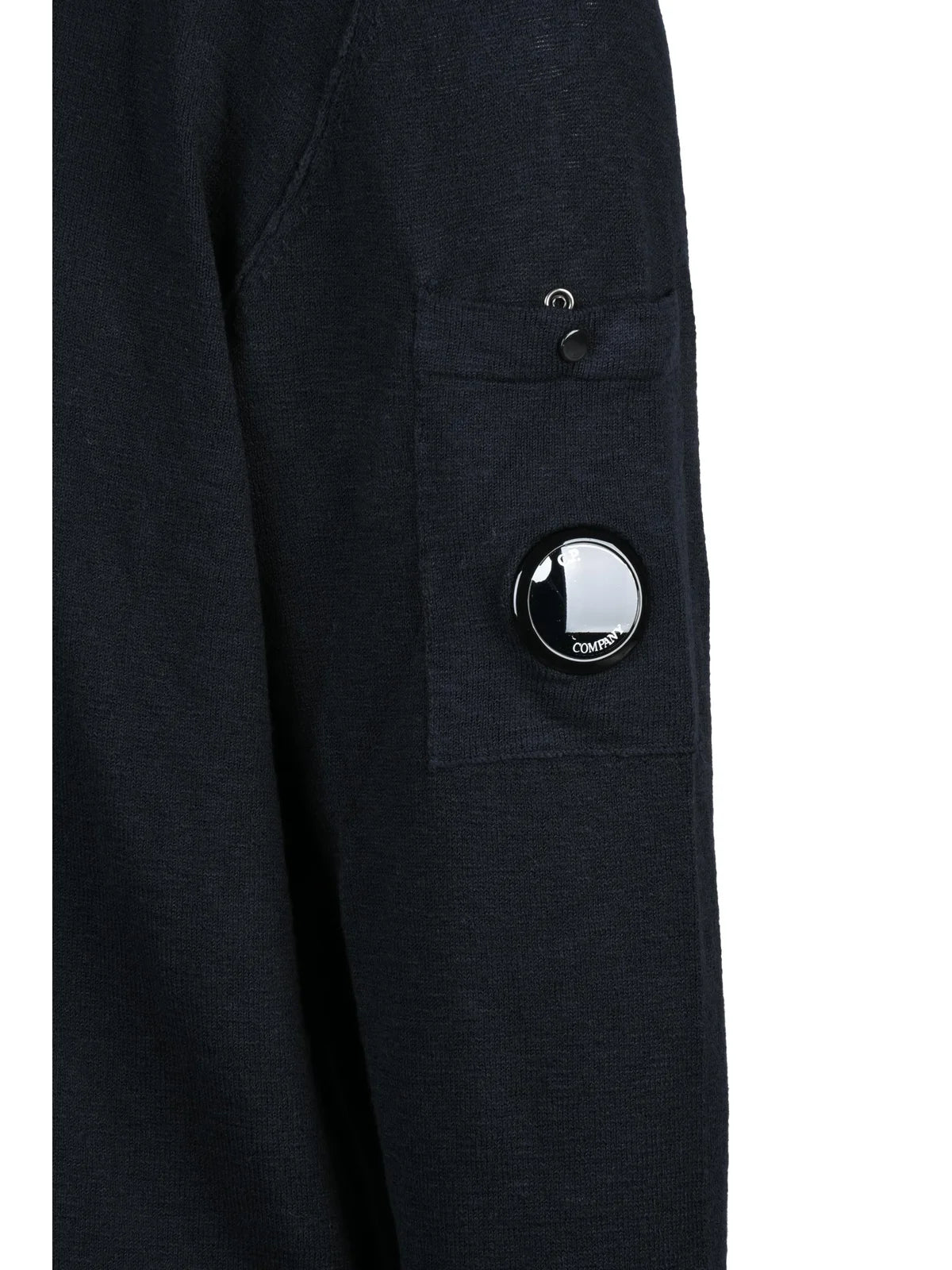 C.P. Company Maglia Girocollo Garzata - Nero