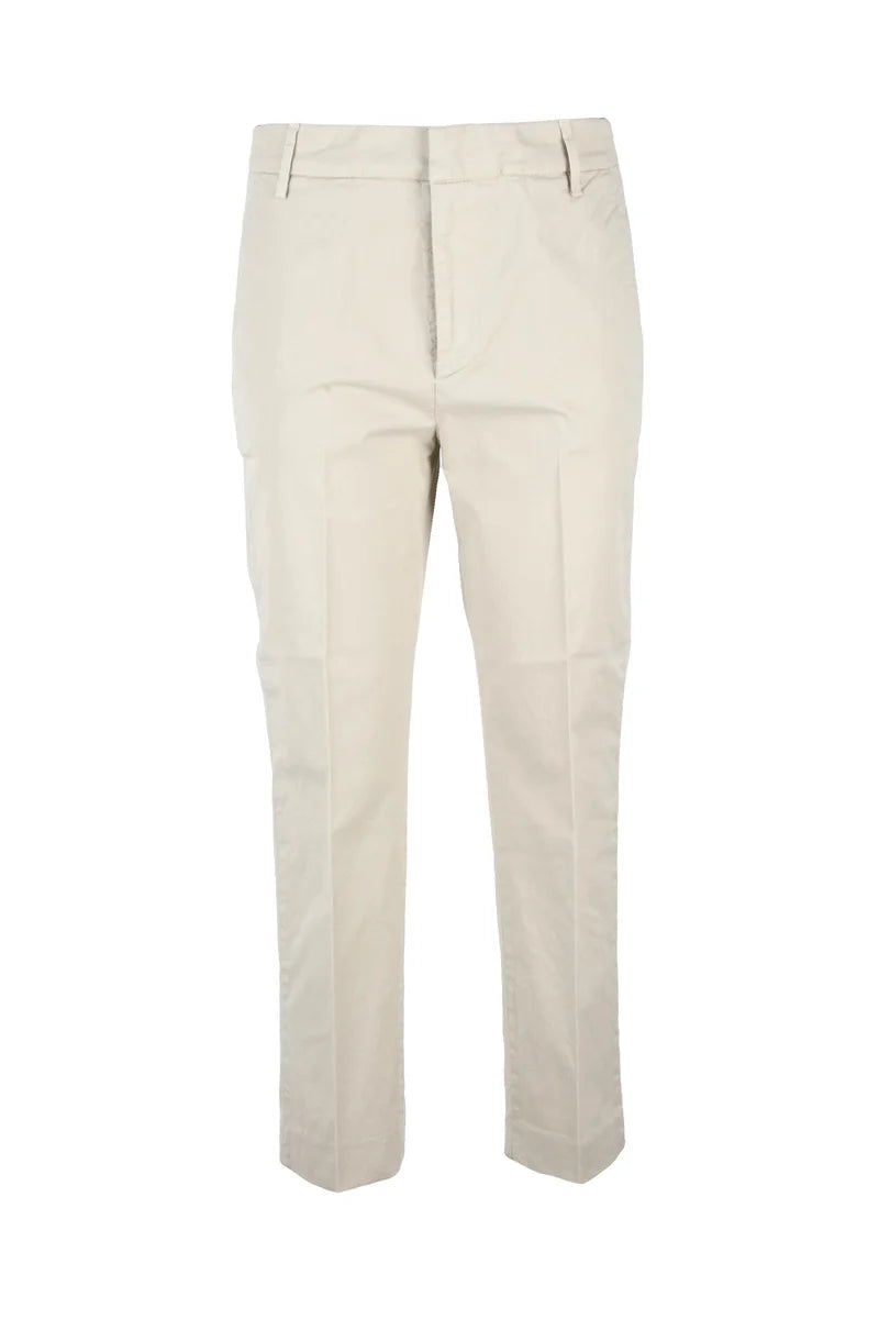 Dondup Pantalone Cotone Elastan - Beige