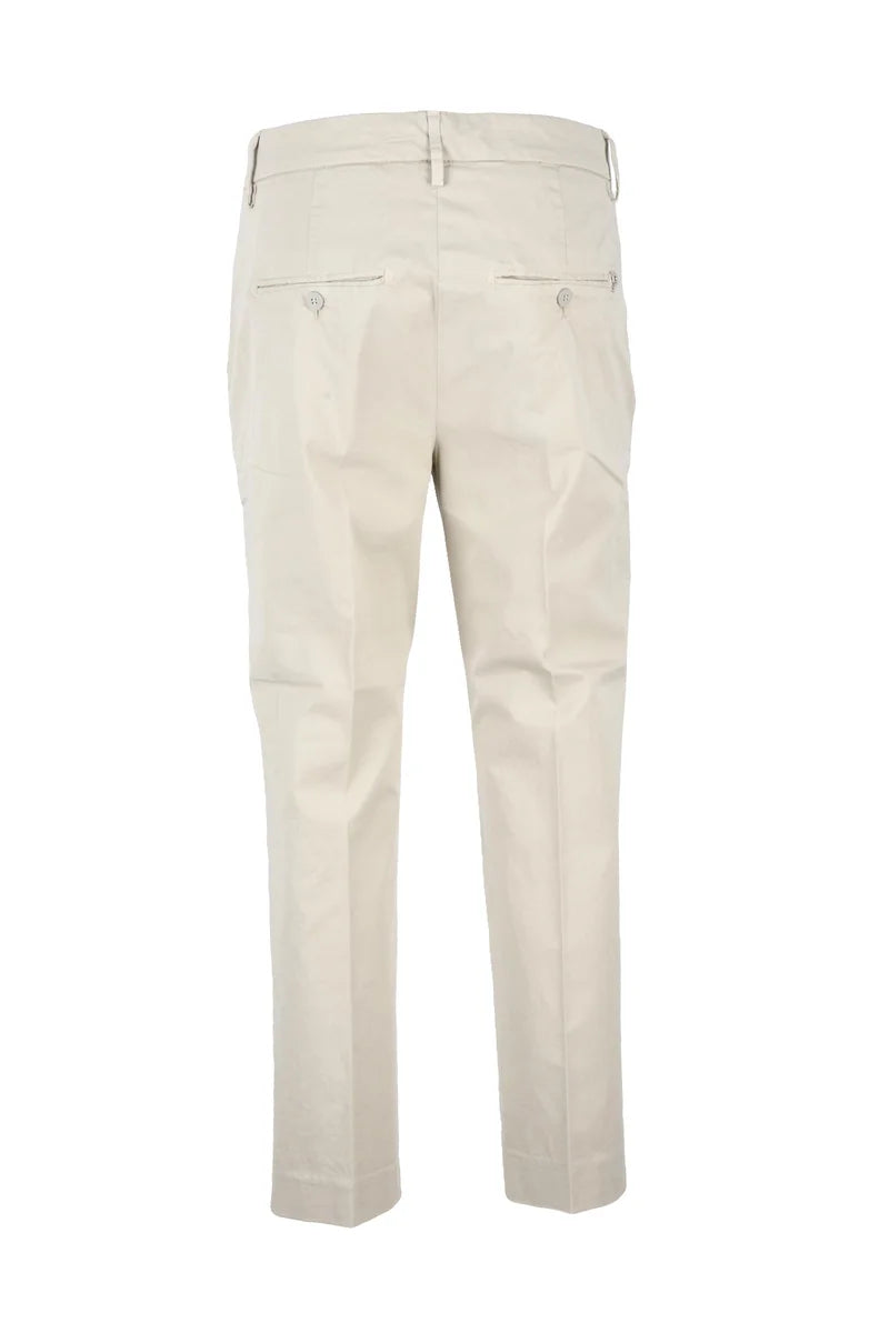 Dondup Pantalone Cotone Elastan - Beige