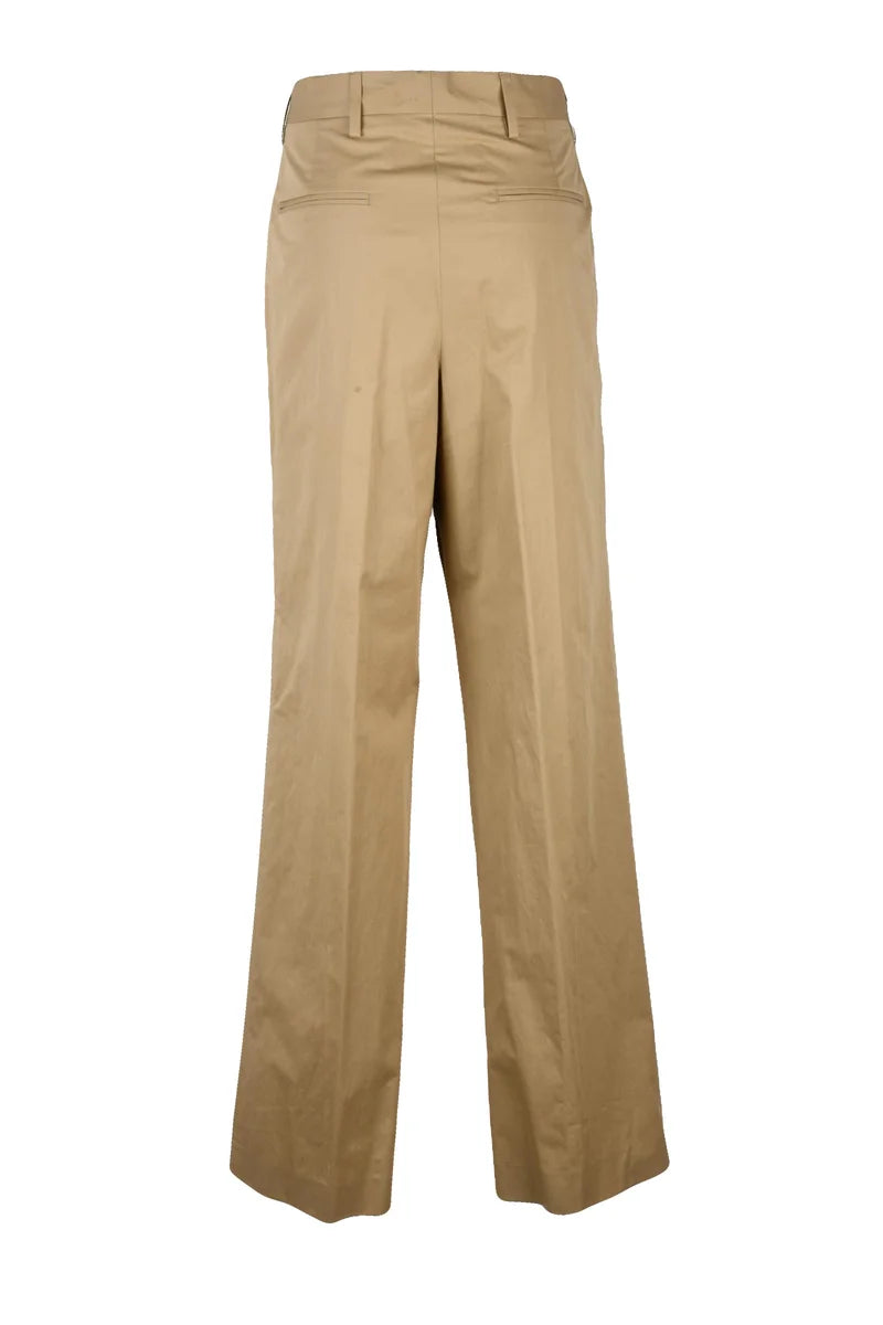 Dries Van Noten Pantaloni Palazzo - Beige