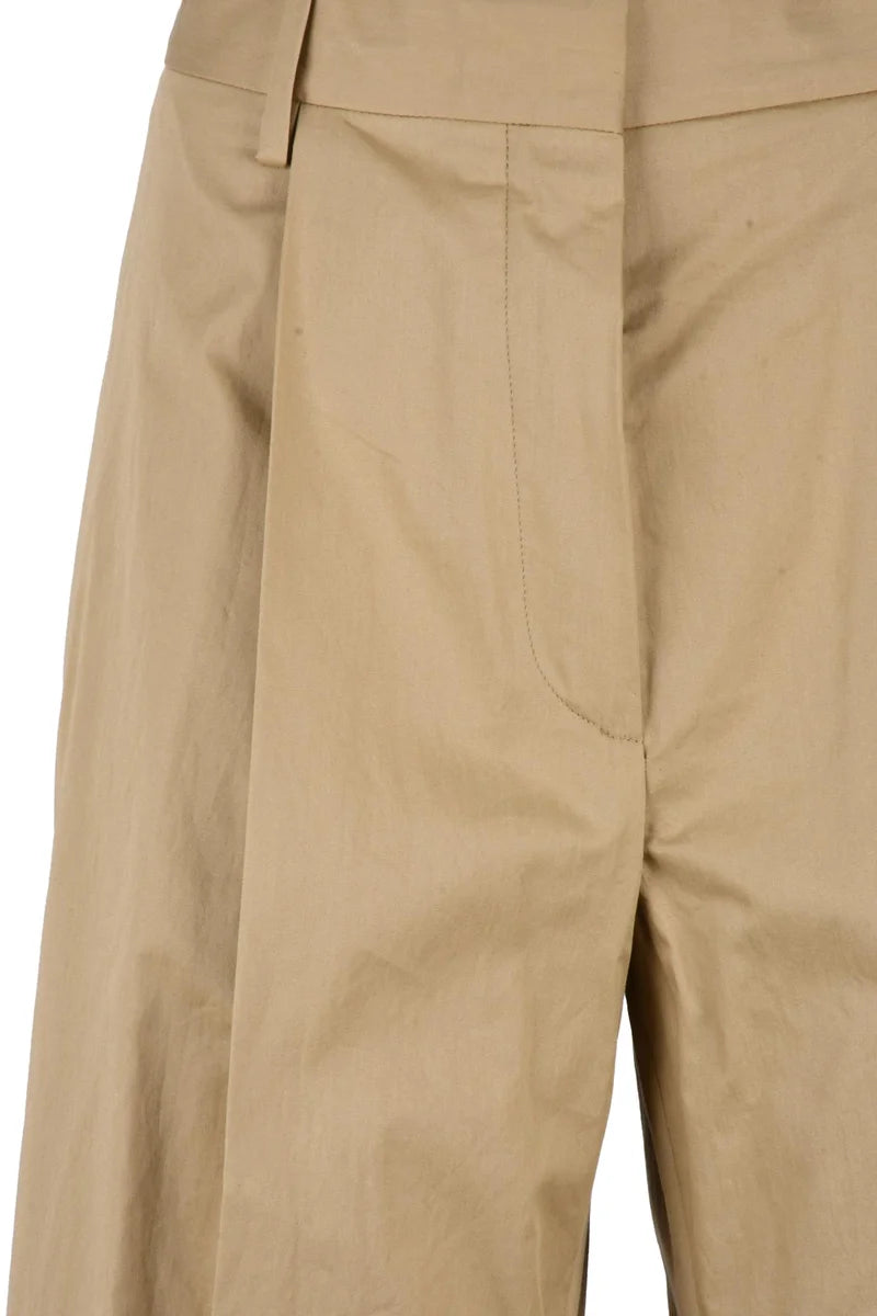 Dries Van Noten Pantaloni Palazzo - Beige
