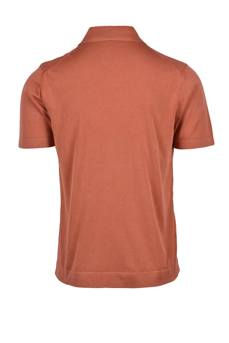 Drumohr Cotton Polo Shirt - Turquoise