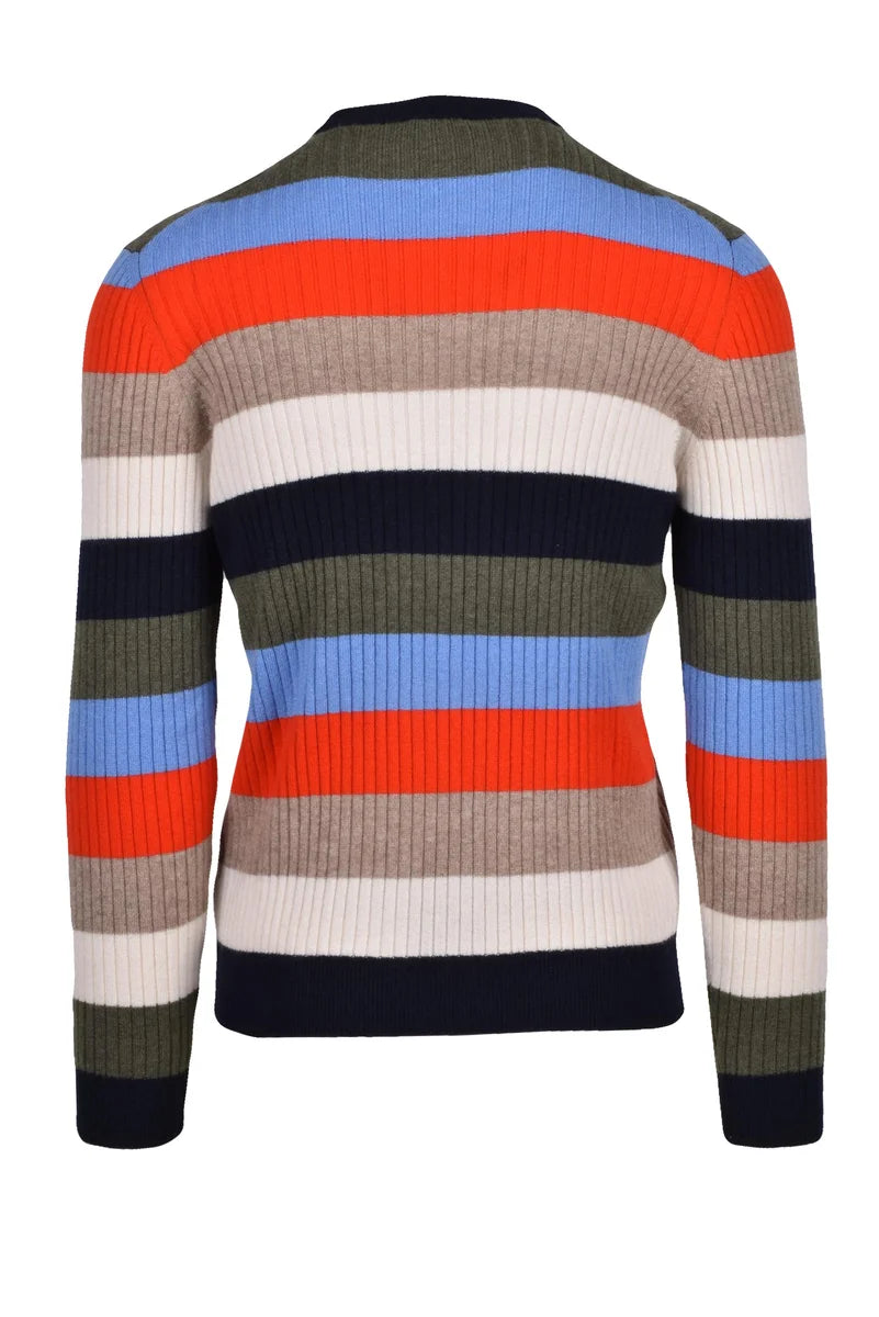 Drumohr Pullover Girocollo Cashmere - Multicolore