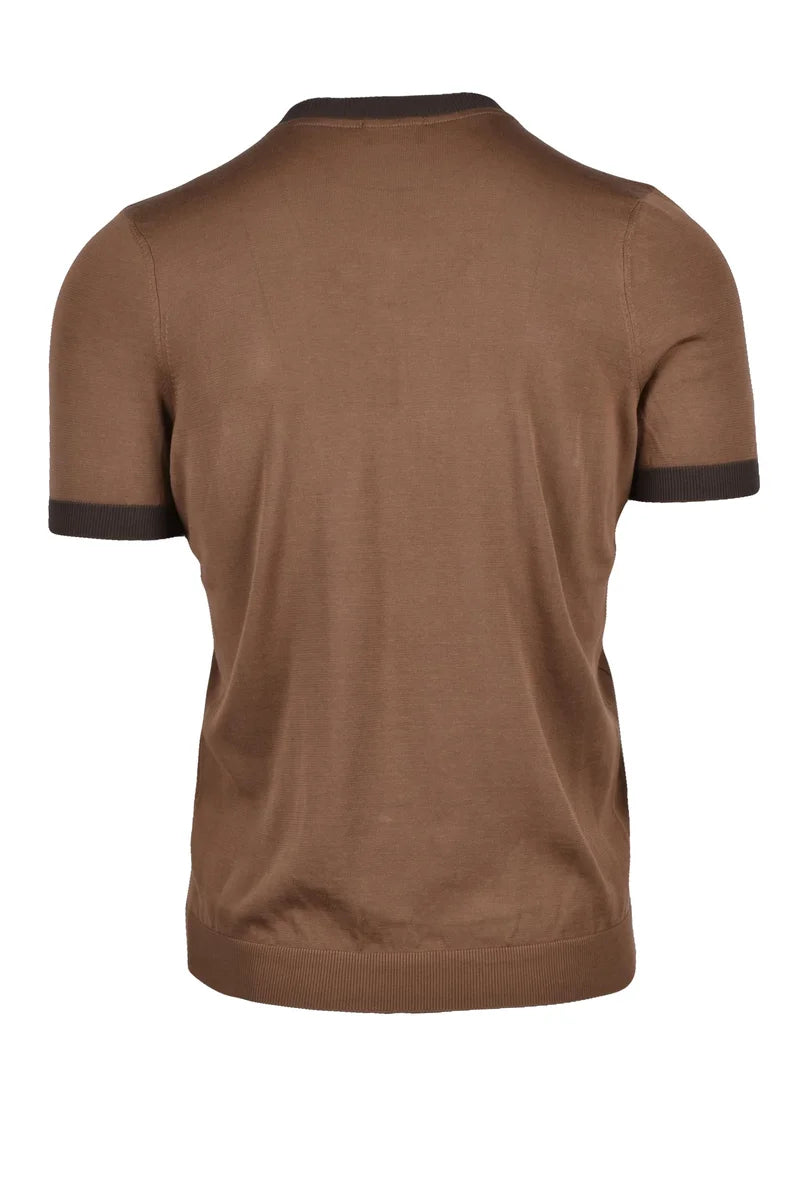 Drumohr Cotton Knit - Brown