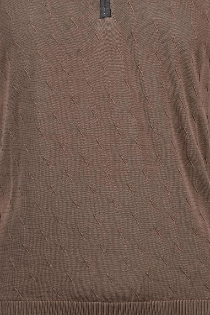 Drumohr Cotton Knit - Brown