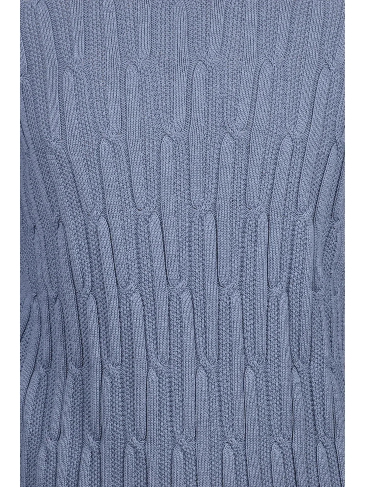 Drumohr Maglia Girocollo Cotone Cashmere - Blu