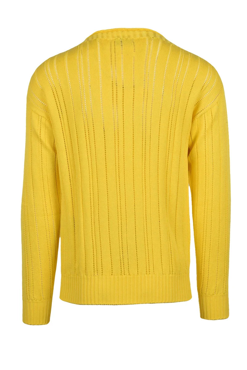 Drumohr Cotton Cashmere Knit - Yellow