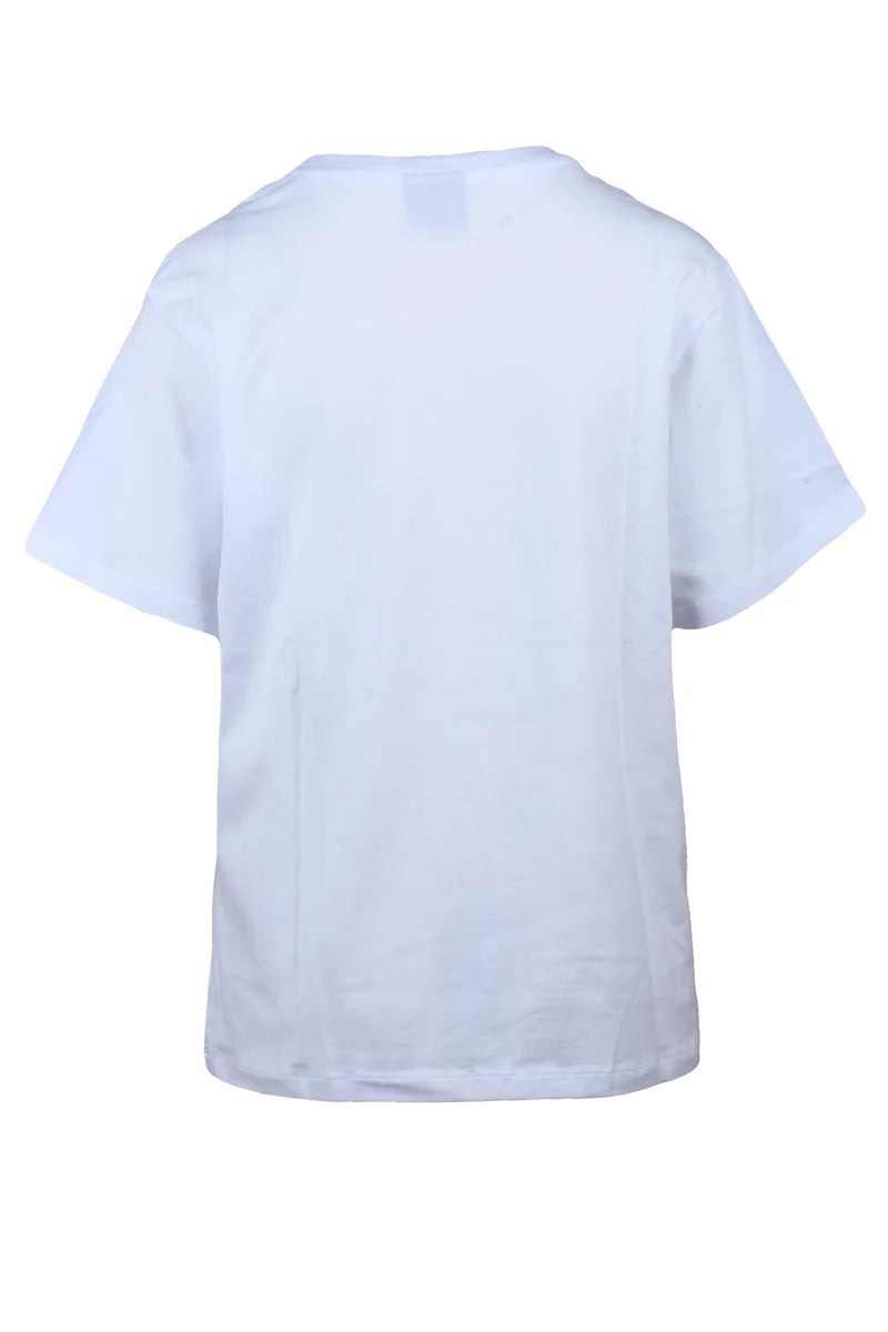EA7 Emporio Armani T-shirt Cotone Elastan - Bianco