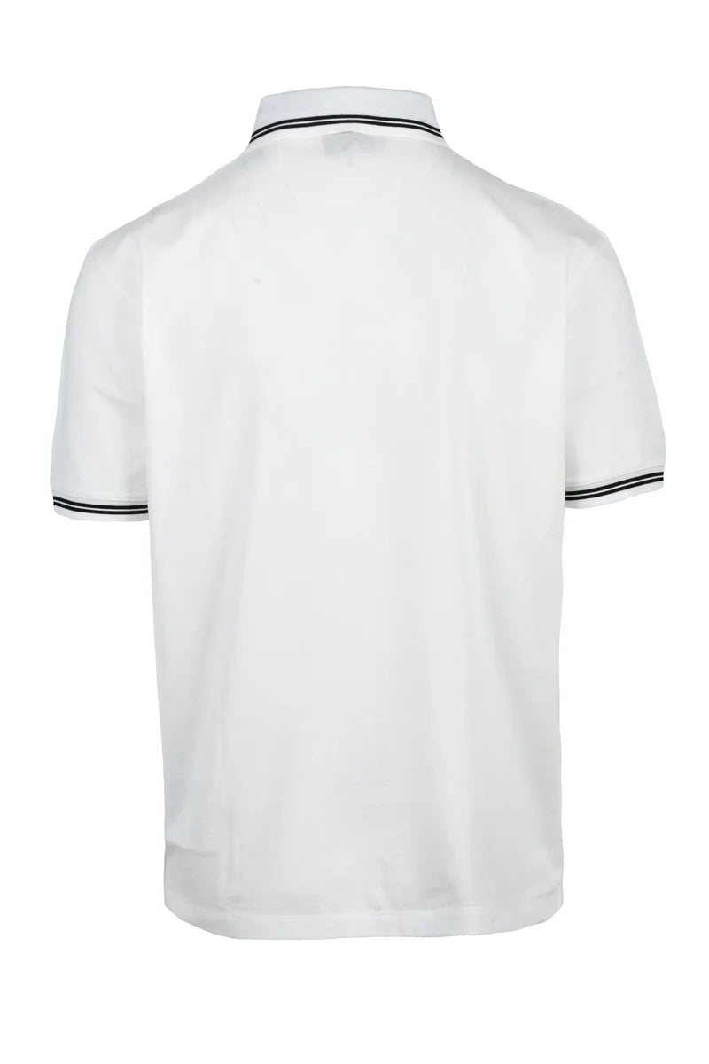 Emporio Armani Polo Cotone Stretch - Bianco