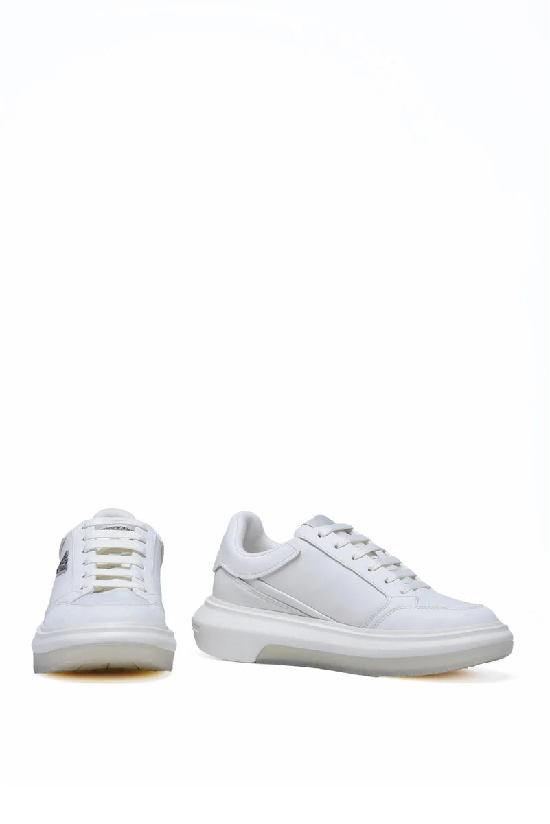 Emporio Armani Sneakers Gomma e Poliestere - Nero