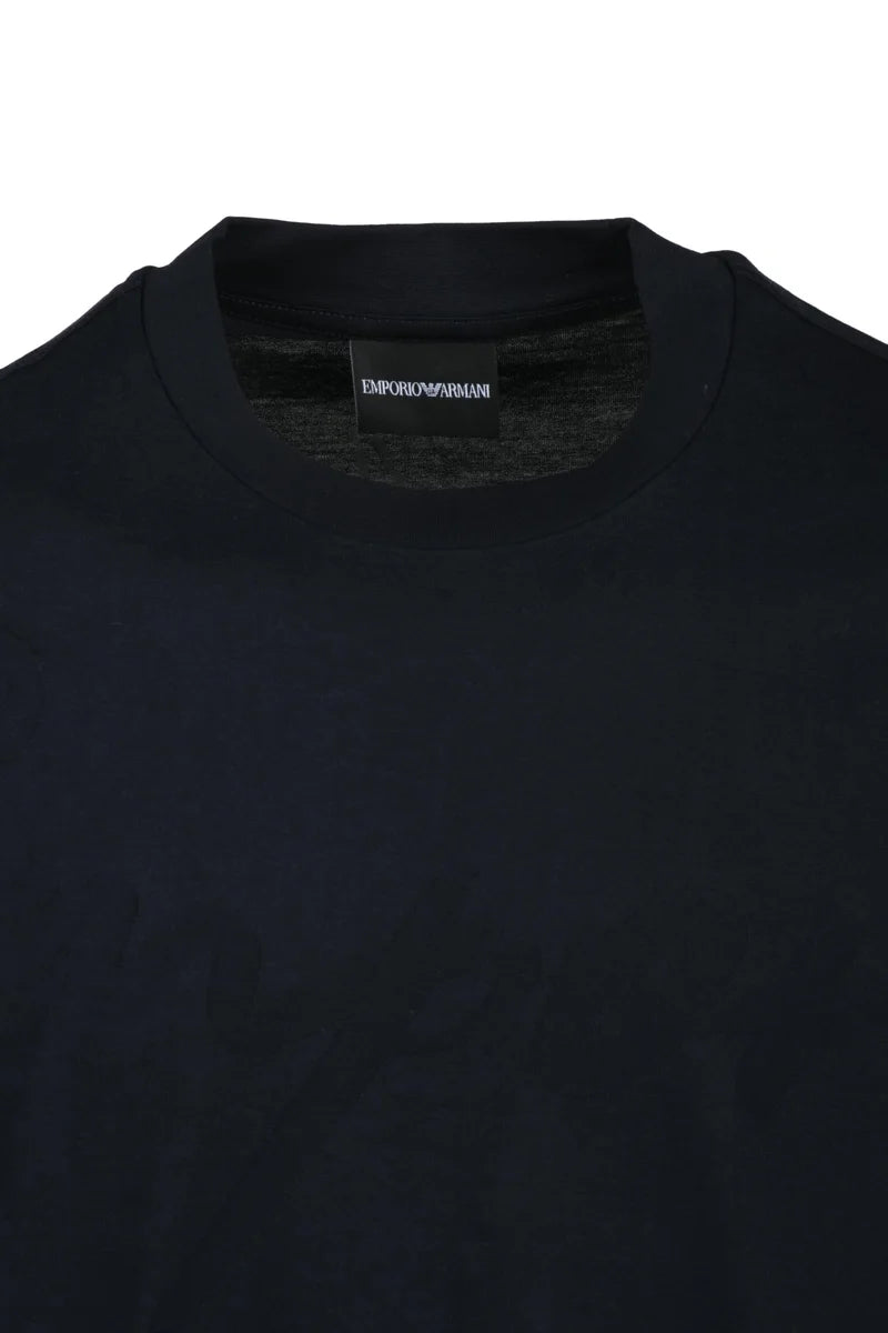 Emporio Armani T-shirt Cotone - Blu Notte
