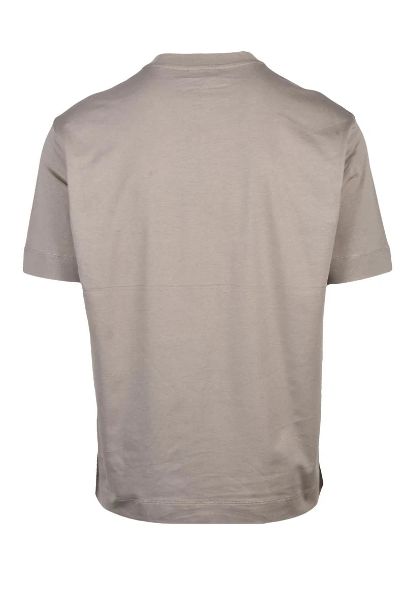 Emporio Armani T-shirt Cotone Grigio