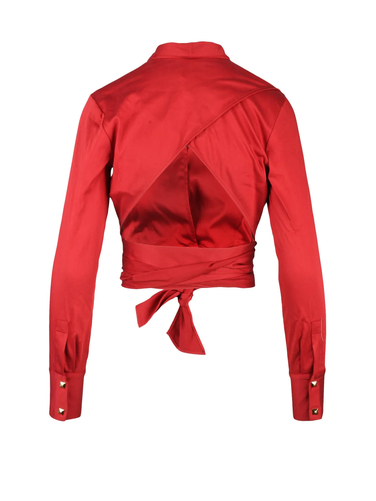 Elisabetta Franchi Camicia Corta Fusciacca - Rosso