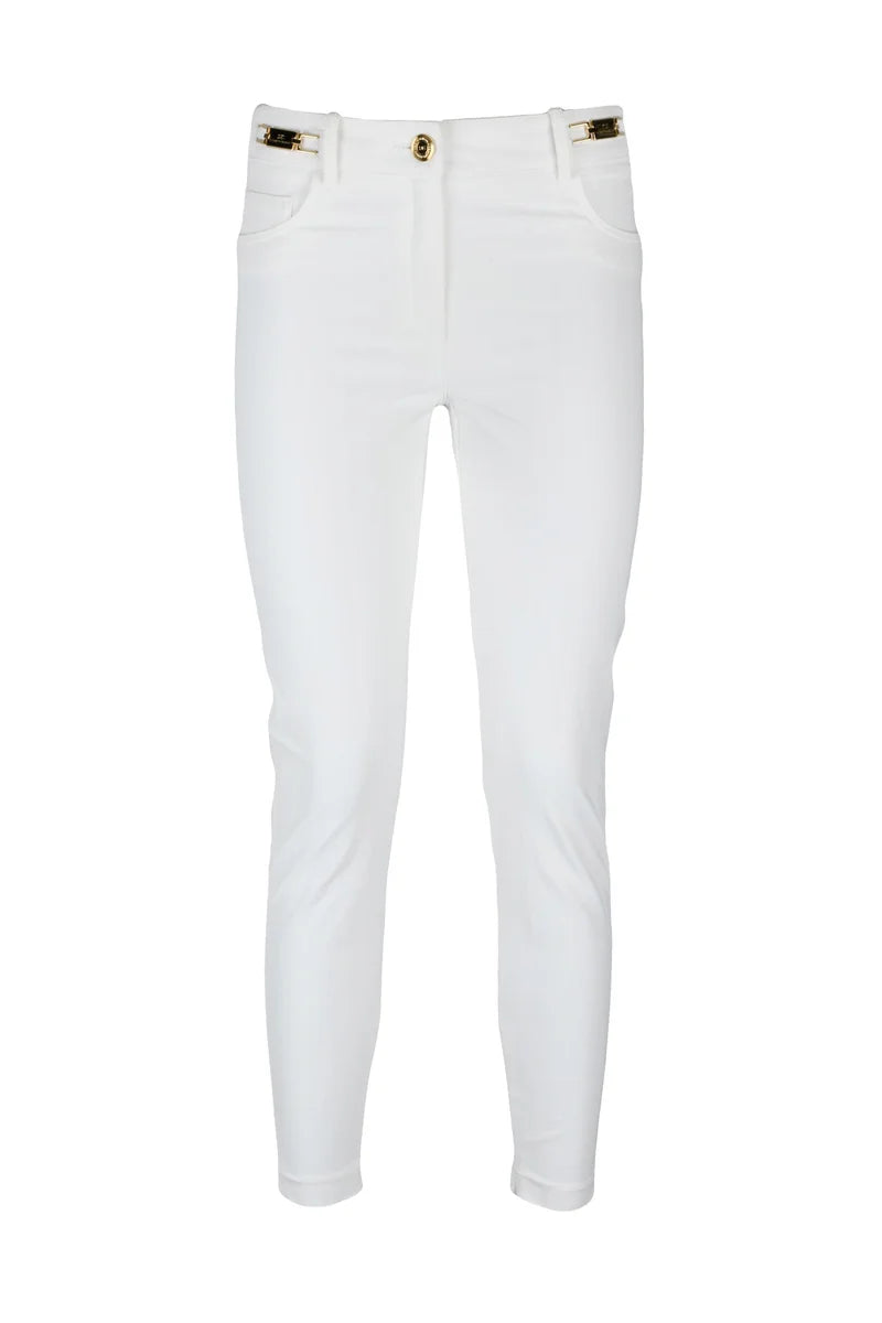 Elisabetta Franchi Pantaloni - Bianco