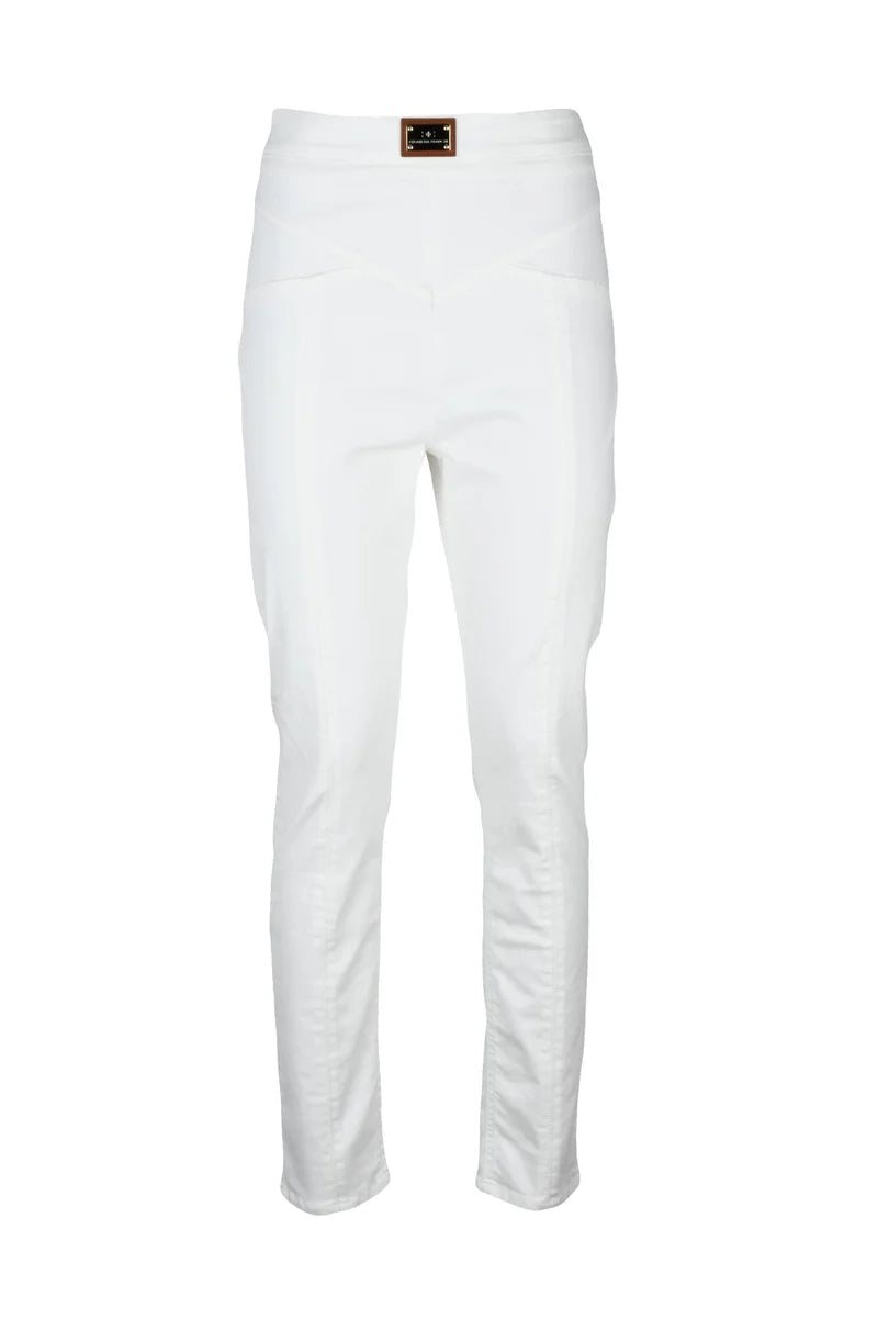 Elisabetta Franchi Pantaloni - Bianco