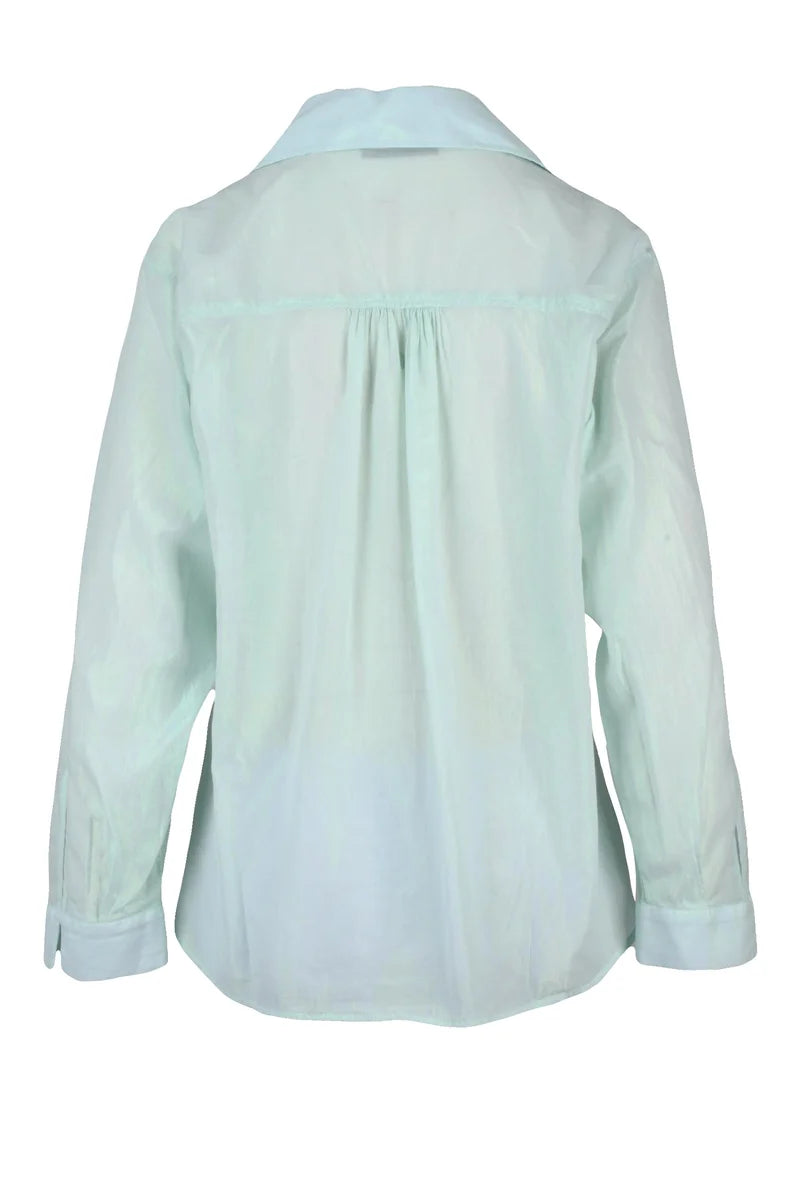 Seventy Blusa Lamé - Verde Acqua