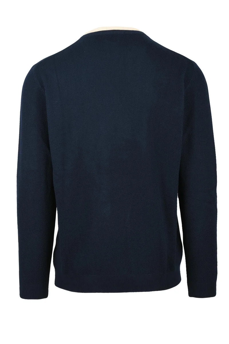 Daniele Fiesoli Pullover Girocollo in Cotone - Blu