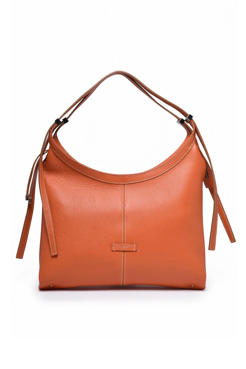 Gianni Chiarini Borsa a Spalla Mezza Luna - Rosso