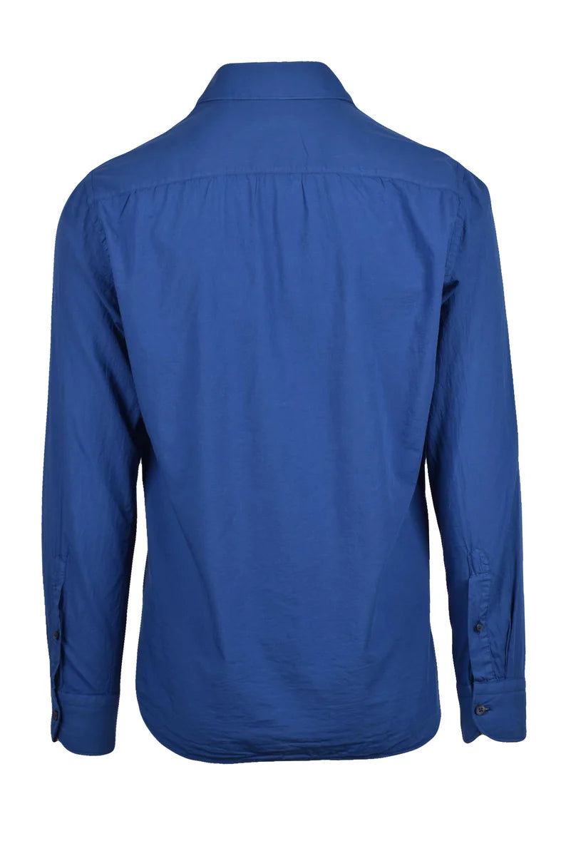 Ghirardelli Camicia in Cotone - Blu