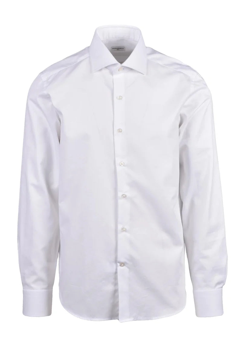 Ghirardelli Camicia Cotone - Bianco