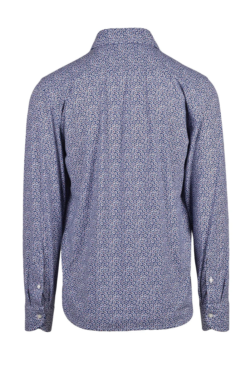 Ghirardelli Next Camicia Elastica - Blu