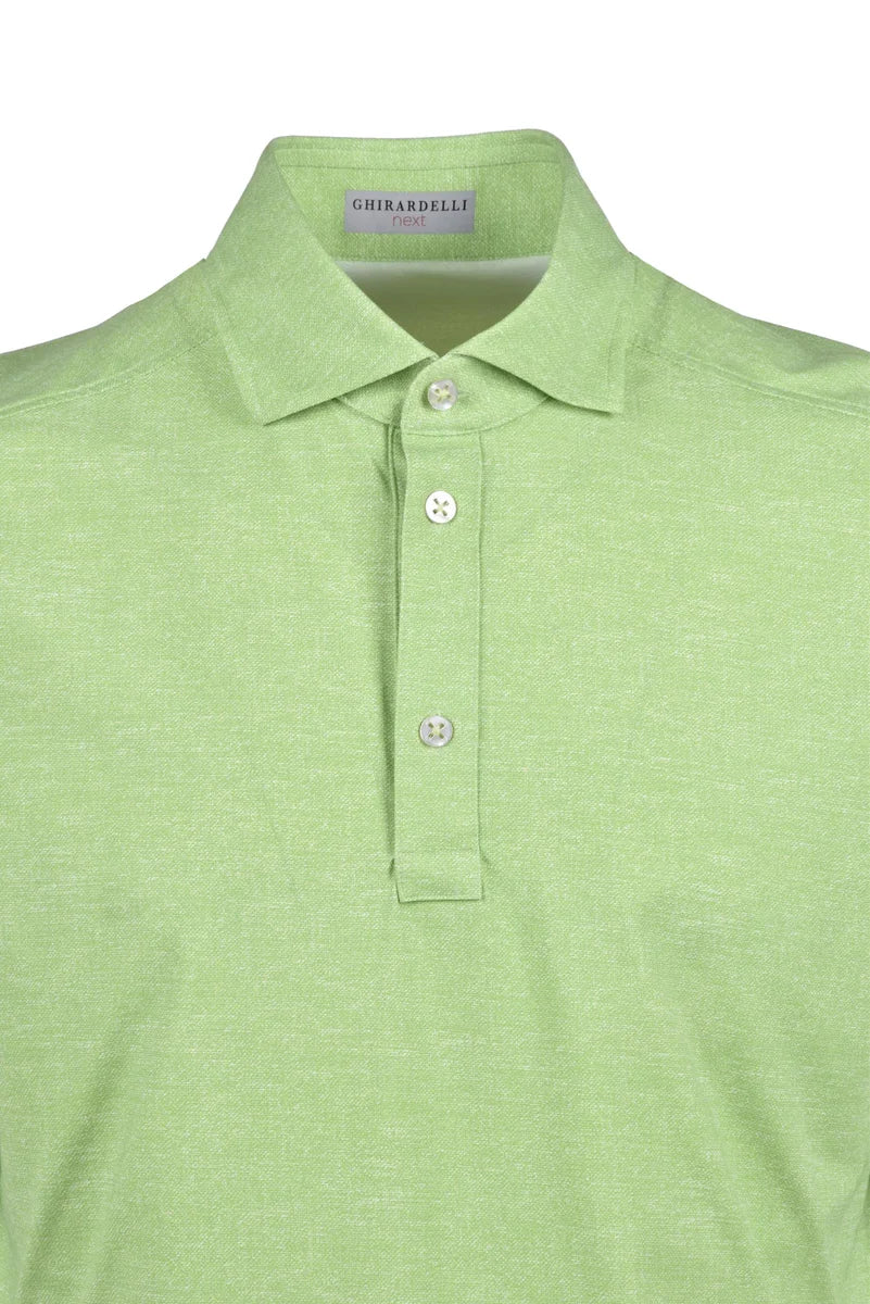 Ghirardelli Next Polo Tecnica - Acid Green
